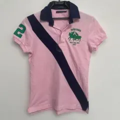 ピンク ポロシャツ