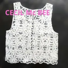 CECIL McBEE 背中あきシースルー