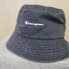 Champion ブラック バケットハット