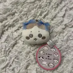 ちいかわ ハチワレ ミニがま口 アクセサリー ポーチ 小銭入れ