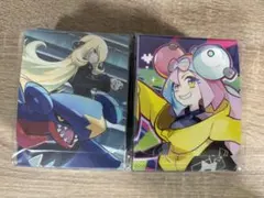ポケモンカード デッキケース 2個 シロナ＆ガブリアス ナンジャモ