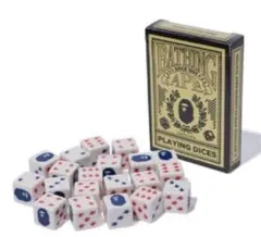 BAPE PLAYING DICES ゴールド　サイコロ