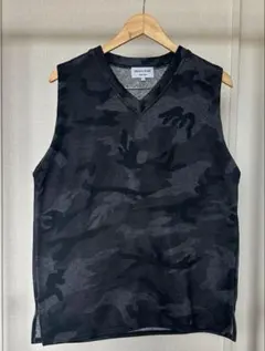 FREAK'S STORE 迷彩 Vネックベスト L