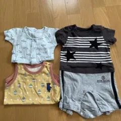 ロンパースセットNOTHIN' BUT FUN 星柄ロンパース