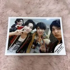 ジャニーズJr 公式写真 セルフィー⑰ 本髙克樹 中村嶺亜 髙橋優斗 正門良規