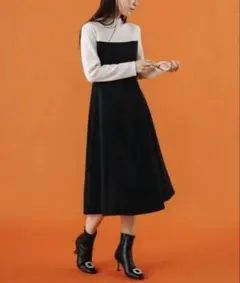 新品★CELFORD ホールガーメントニットワンピース