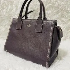 ケイトスペード　ハンドバッグ　ブラウン　レザー　ダンレーン