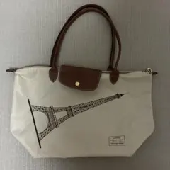 Longchampロンシャン　エッフェル塔　プリアージュ　ショルダー　トート