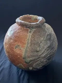信楽焼 Shigaraki ware 花瓶 花入 Vase 井村侊生 N18 - メルカリ
