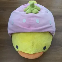 値下げ⭐︎マザーガーデン（マザーグースの森）ぴよちゃん　苺に変身ぬいぐるみのサムネイル