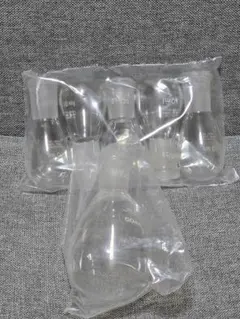 ☆新品未使用　アズワン　共通摺合茄子型フラスコ　200mL　8個　TS15／25 ☆新品未使用 アズワン 共通摺合茄子型フラスコ 200mL 8個 TS15／25