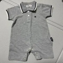 POLO Baby グレーロンパース 【70cm】