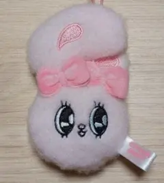 ウサギ型ピンクシュシュ