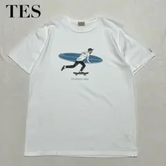 TES LOCALS ONLY Tシャツ ホワイト XL サーフィン 日本製のサムネイル