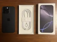 Apple iPhone 16 Pro Maxブラックチタニウム