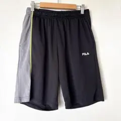 フィラ ハーフパンツ LL ブラック　グレー スポーツ トレーニングのサムネイル