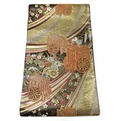 A2111 ●高級 正絹 六通 袋帯