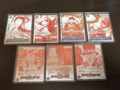 【美品】3周年トレジャーキャンペーンプロモ　コンプリート7種セットのサムネイル
