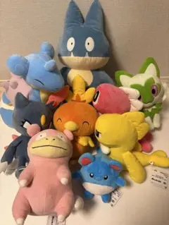 新品未使用　ポケモン　ぬいぐるみ　9点セット　まとめ売り　ポケットモンスター