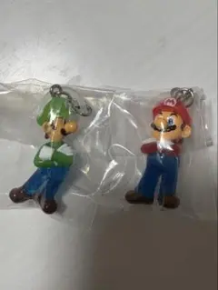 スーパーマリオ　めじるしアクセサリー マリオ ルイージ