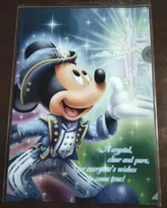 東京ディズニーシー 15周年 ミッキー ドナルド クリアファイルと巾着袋セット