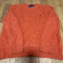 Polo by Ralph Lauren オレンジセーター