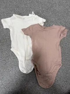 H&M ベビー ロンパース 2枚セット 60cmのサムネイル