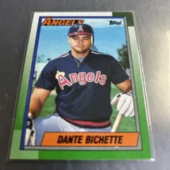 MLB 1990 Topps Dante Bichette CA エンジェルス