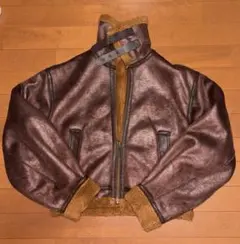 【SLY】ボアブルゾンジャケット ブラウン