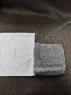 ANTEPRIMA シルバー パーティーバッグ