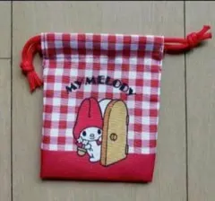 赤マイメロ 50周年 プチ巾着 サンリオ マイメロディ ポイント消化