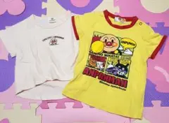 アンパンマン Tシャツ 2枚セット(*^^*)