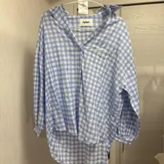 épine ブルーチェック　シャツのサムネイル