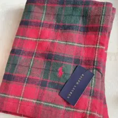 【新品未使用タグ付き】ラルフローレン ケンブリッジ ハーフコットンブランケット