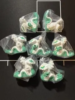 【匿名配送】ポケモンキッズ 白いジガルデ（50％フォルム）　7つセット