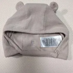 baby GAP ベビー帽子 6-12ヶ月 耳付き ベージュ　くま