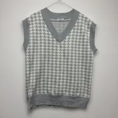 OLIVE des OLIVE ニットベスト グレー