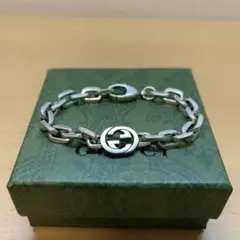 GUCCI　インターロッキングブレスレット　18