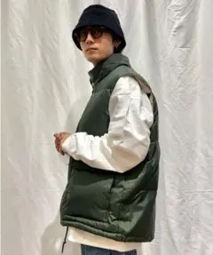 CAMP レトロダウンベスト