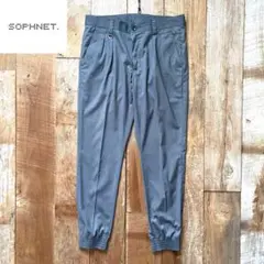 【美品】SOPHNET. 2タック テーパード ジョガー スラックス パンツ Mのサムネイル