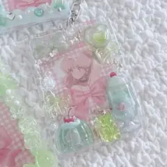 No.1291 高透明レジンデコ