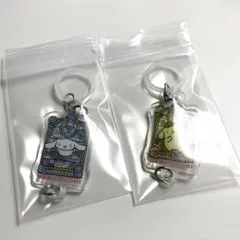 はま寿司 サンリオ つながるめじるしチャーム シナモロール ポムポムプリン