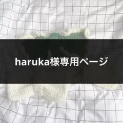 haruka様専用ページ