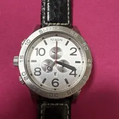 ニクソン NIXON 腕時計 A486-180 クロノグラフ ブラック シルバー