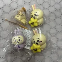 ちいかわ うさぎ 星といっしょライト ソフビ フィギュア 4点セット