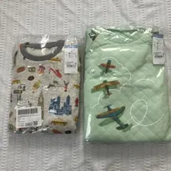 コンビミニパジャマ 130サイズ　冬用セットのサムネイル
