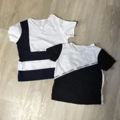 COMME CA FOSSETTE Tシャツ 2枚セット 90cm 100cmのサムネイル