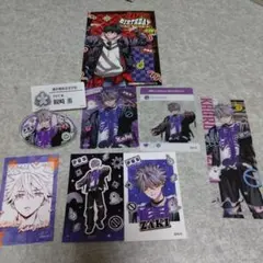 ファントムバスターズ コラボ 観崎薫 特典、アクリルバッジ、イラストカードセット