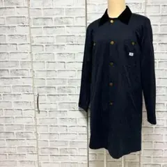 Lee リー 紺色 ネイビー シャツコート スウェード 襟コーデュロイ