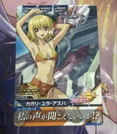トライエイジ カガリ・ユラ・アスハ プロモ